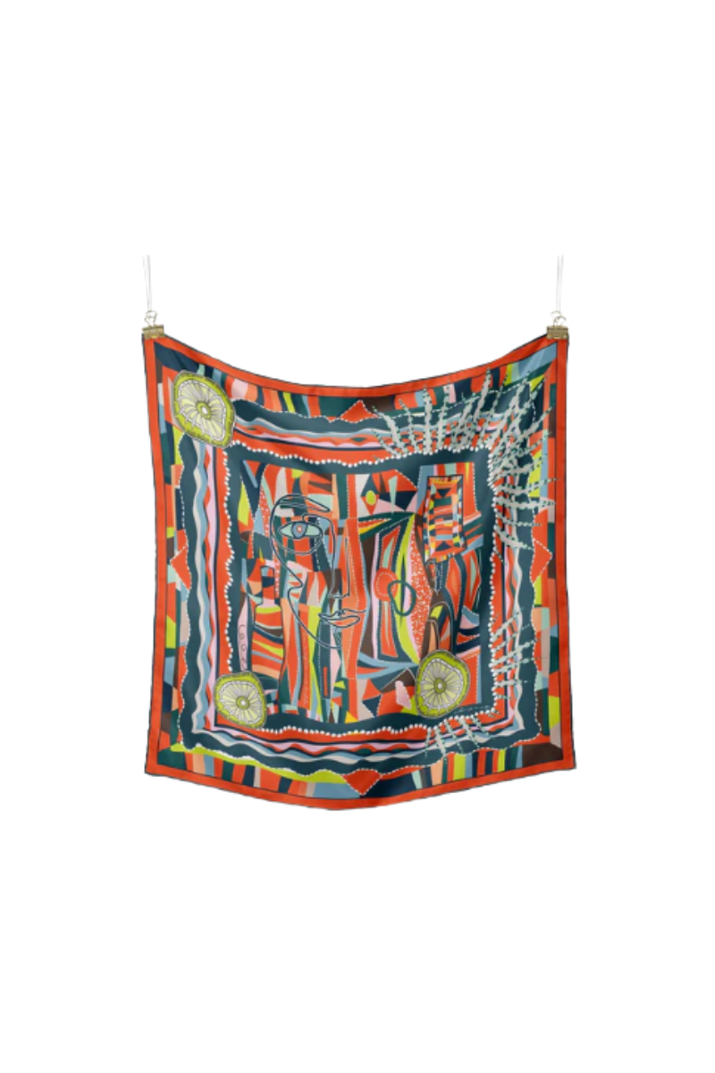 The Curamia Silk Scarf