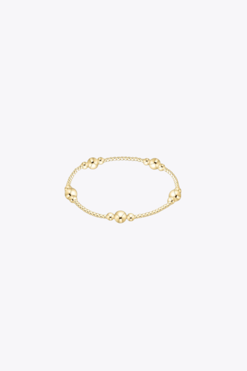 Purpose Gold 6mm Bead Bracelet