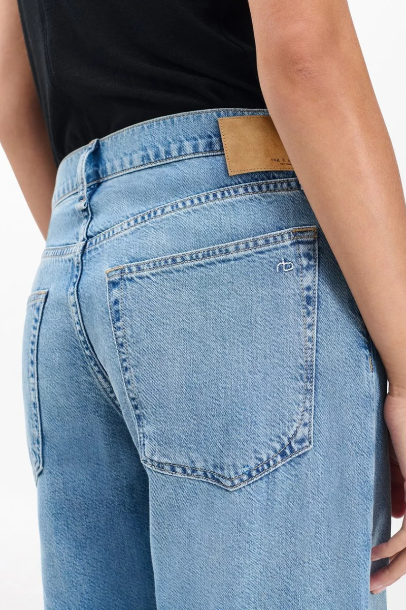 Saige Ankle Relaxed Straight Jeans