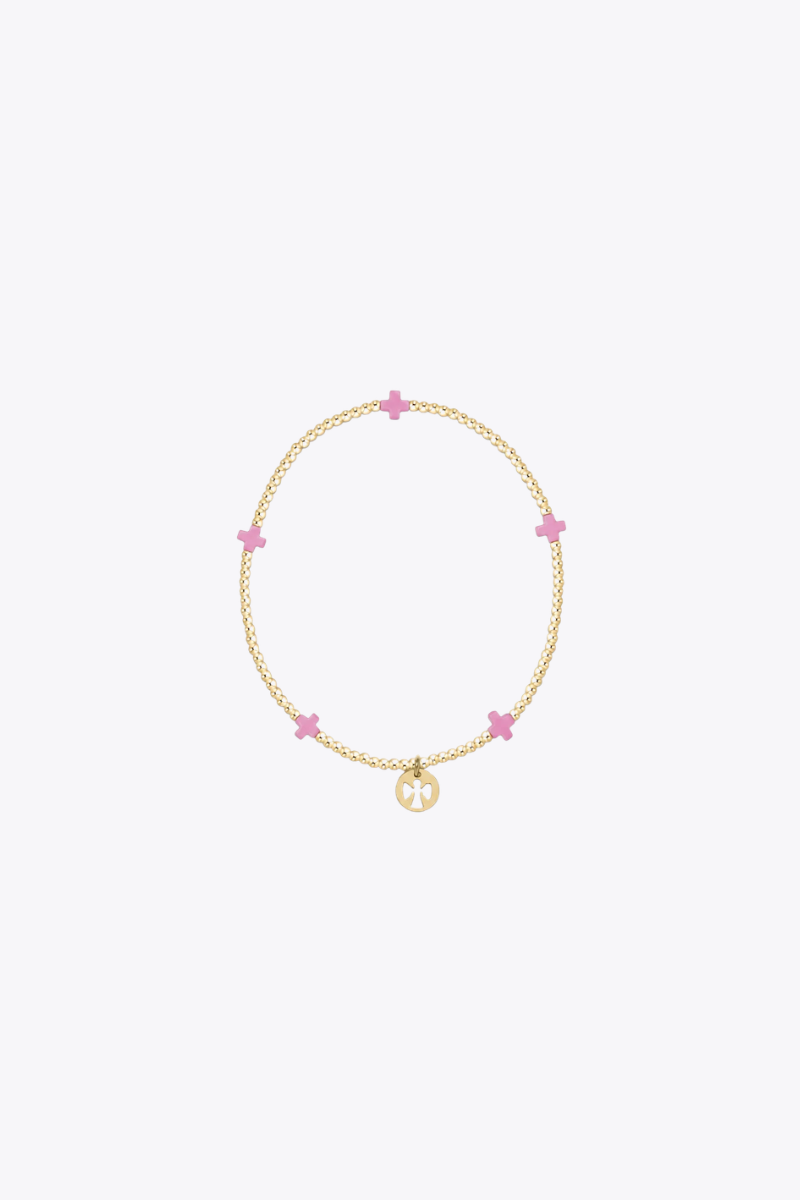 egives to Kesem Kids Signature Cross Bracelet
