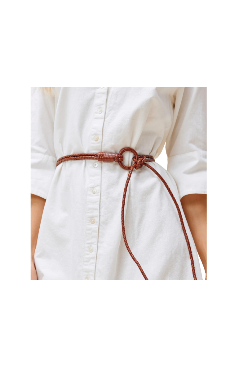 Loop Leather Belt