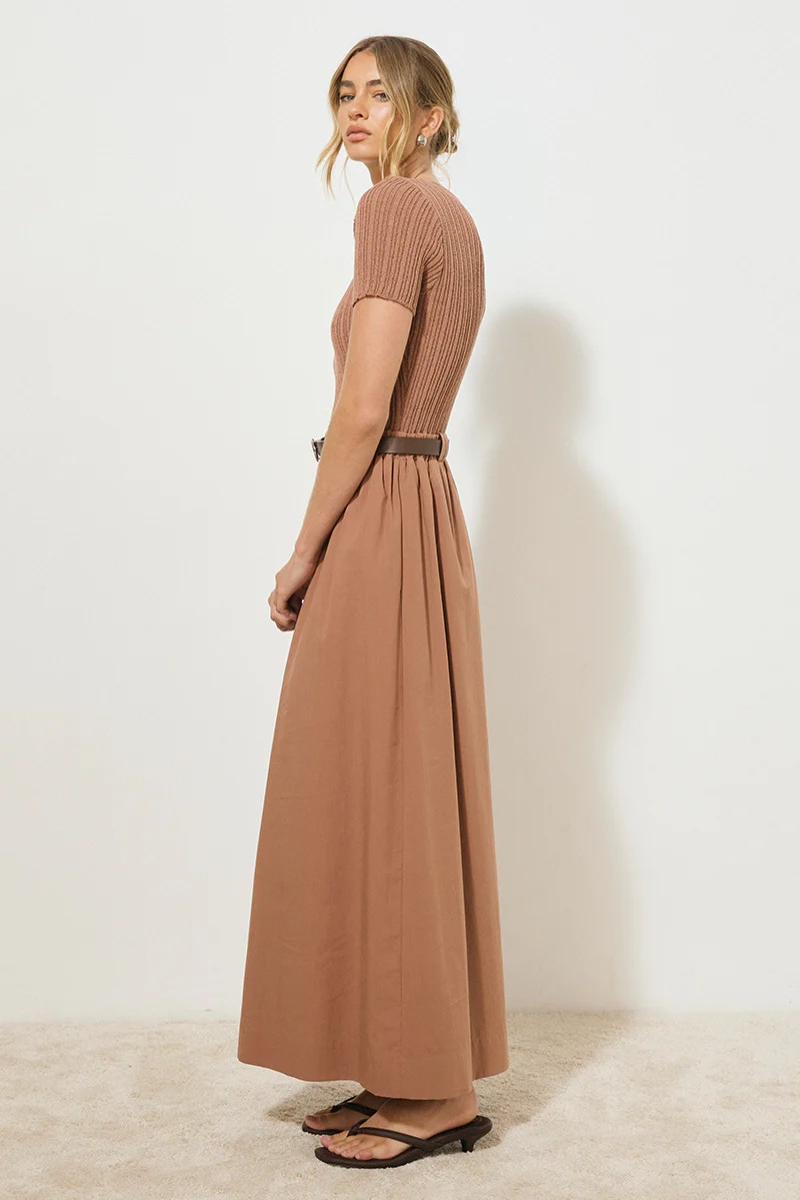 Eternal Knit Combo Dress