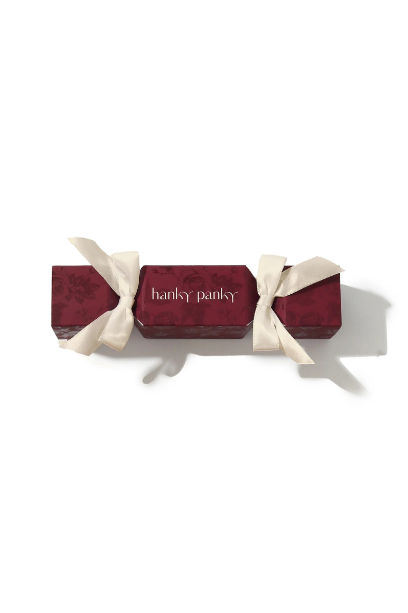 Signature Lace® Original Rise Thong Holiday Cracker Beet Juice Red