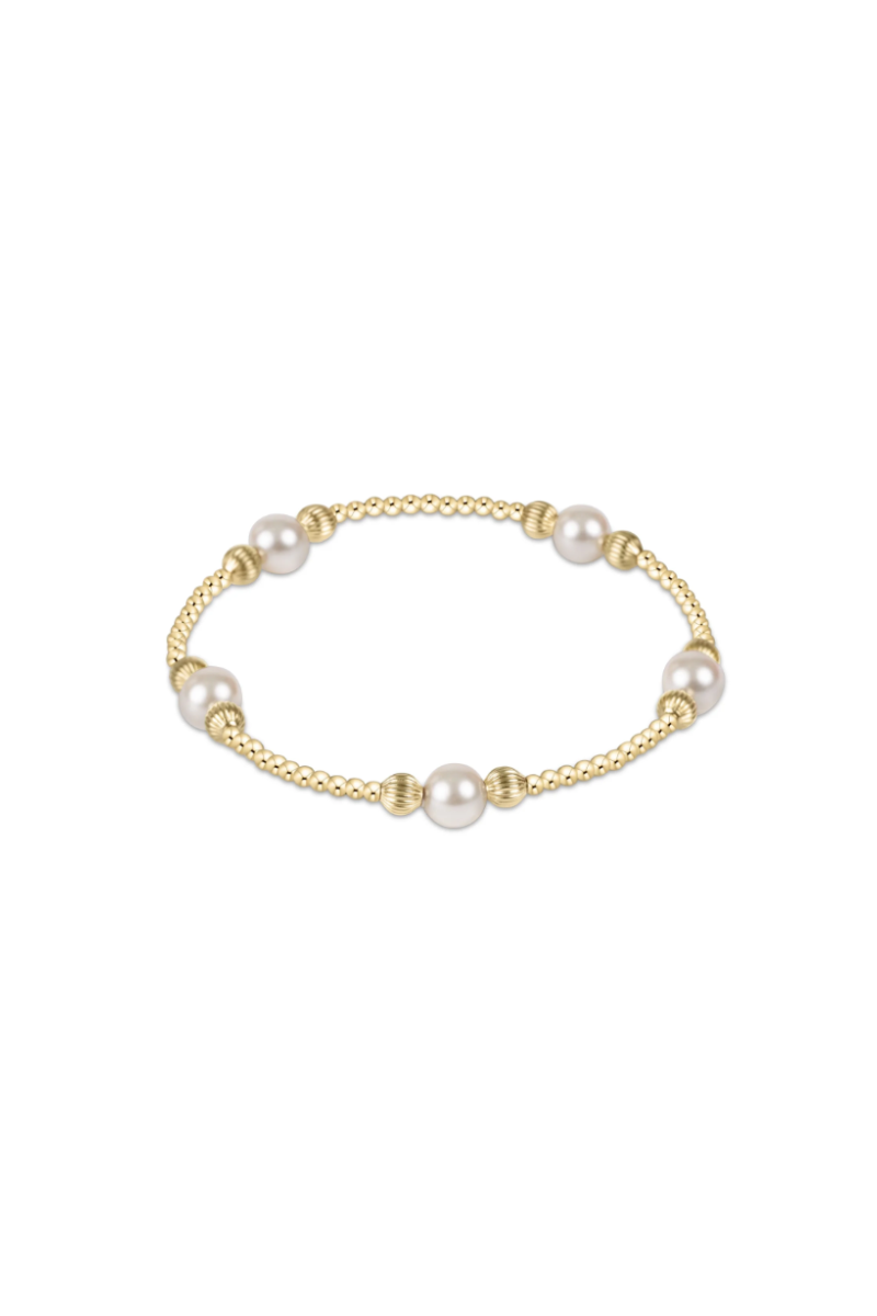 Purpose Pearl 6mm Bead Bracelet - Dignity