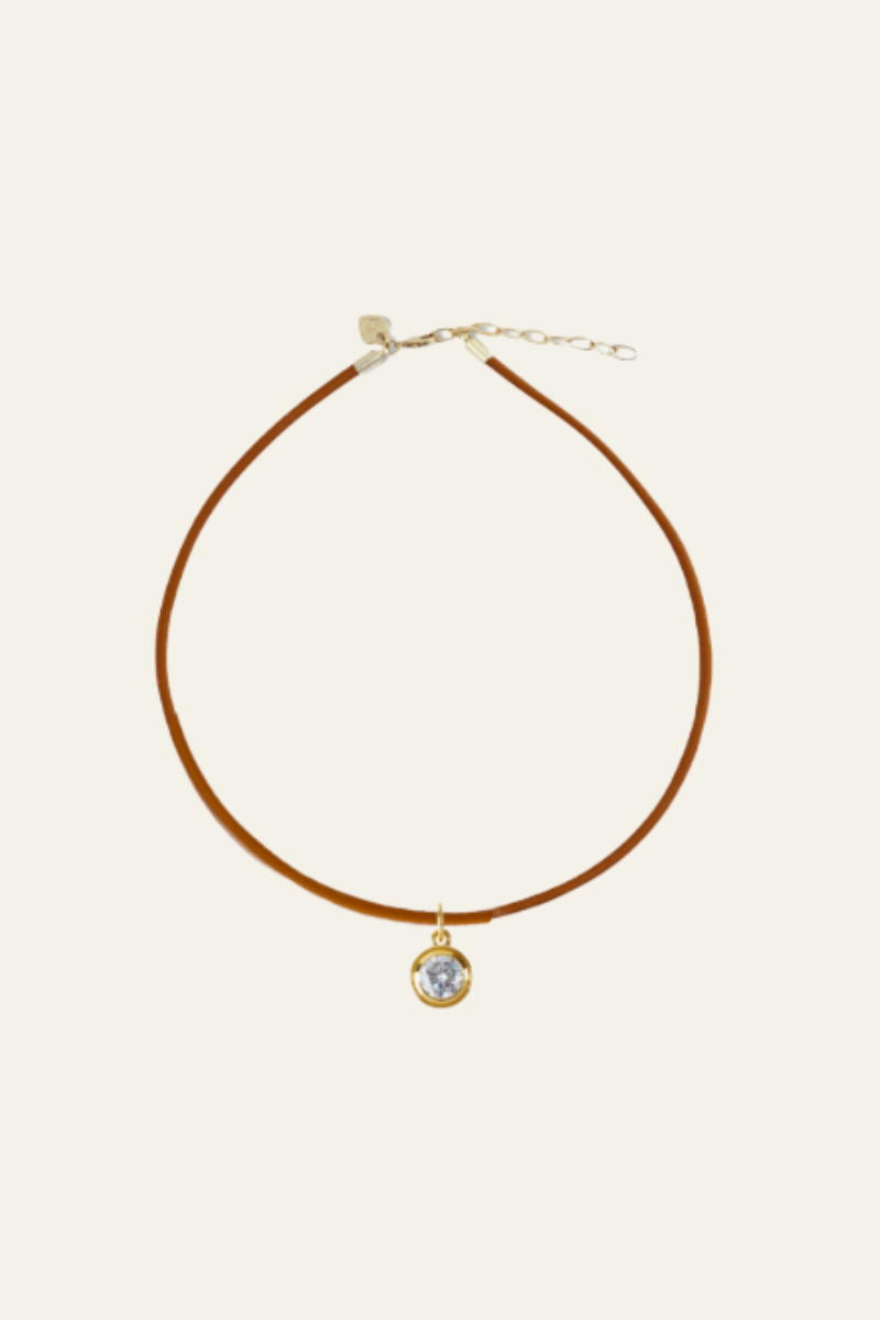 Hart - Bezel Cord Necklace