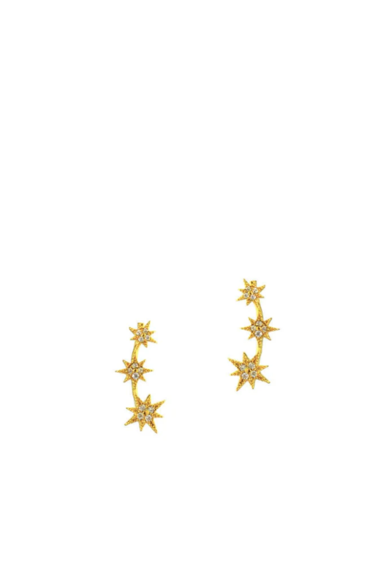 Starburst Crawler Earrings