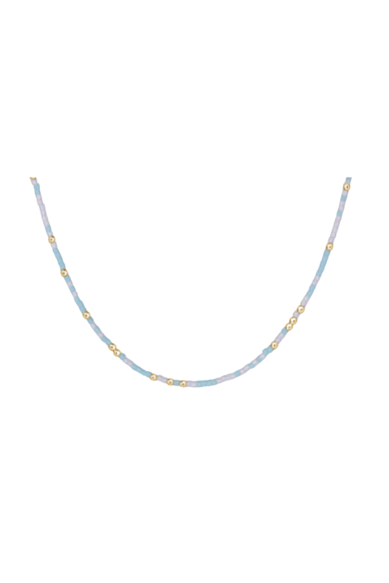 15" Necklace Gold - Choker Hope Unwritten - Seas The Day