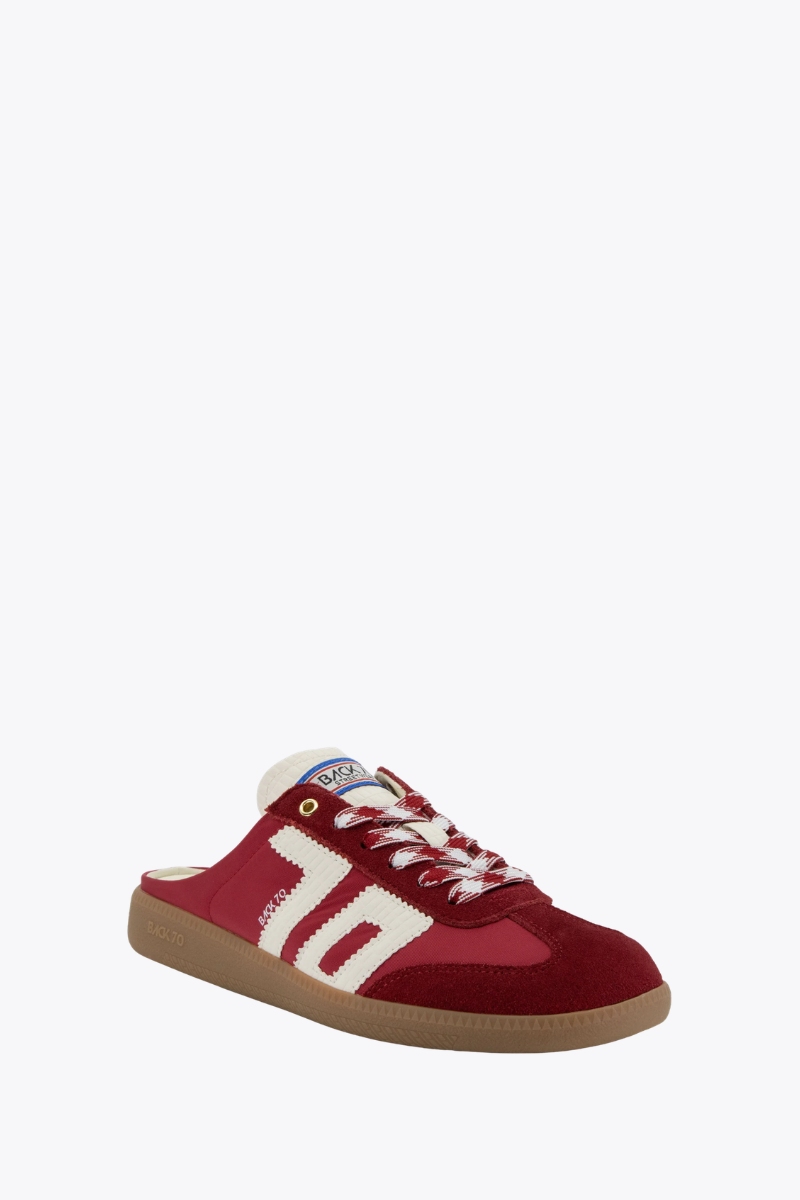 Back 70 Streetwear Easter in Red Milk Backless Sneakers