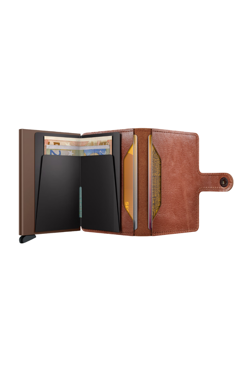 Miniwallet - Cognac Brown