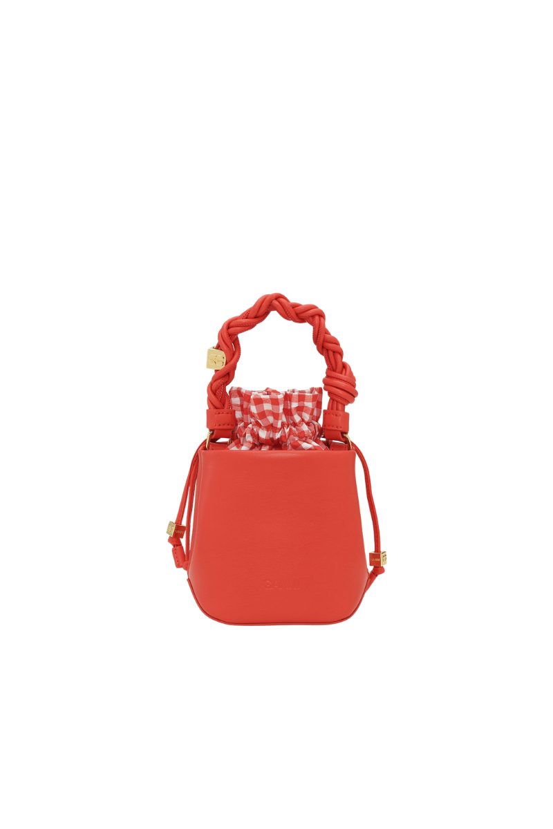 Bou Bucket Mini Vichy Pouch Bag