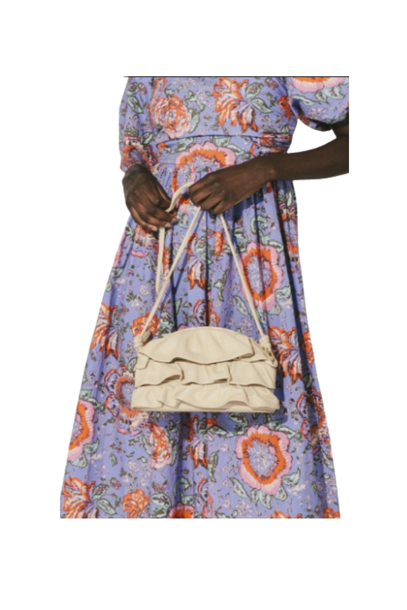 Bellona Ruffle Shoulder Bag