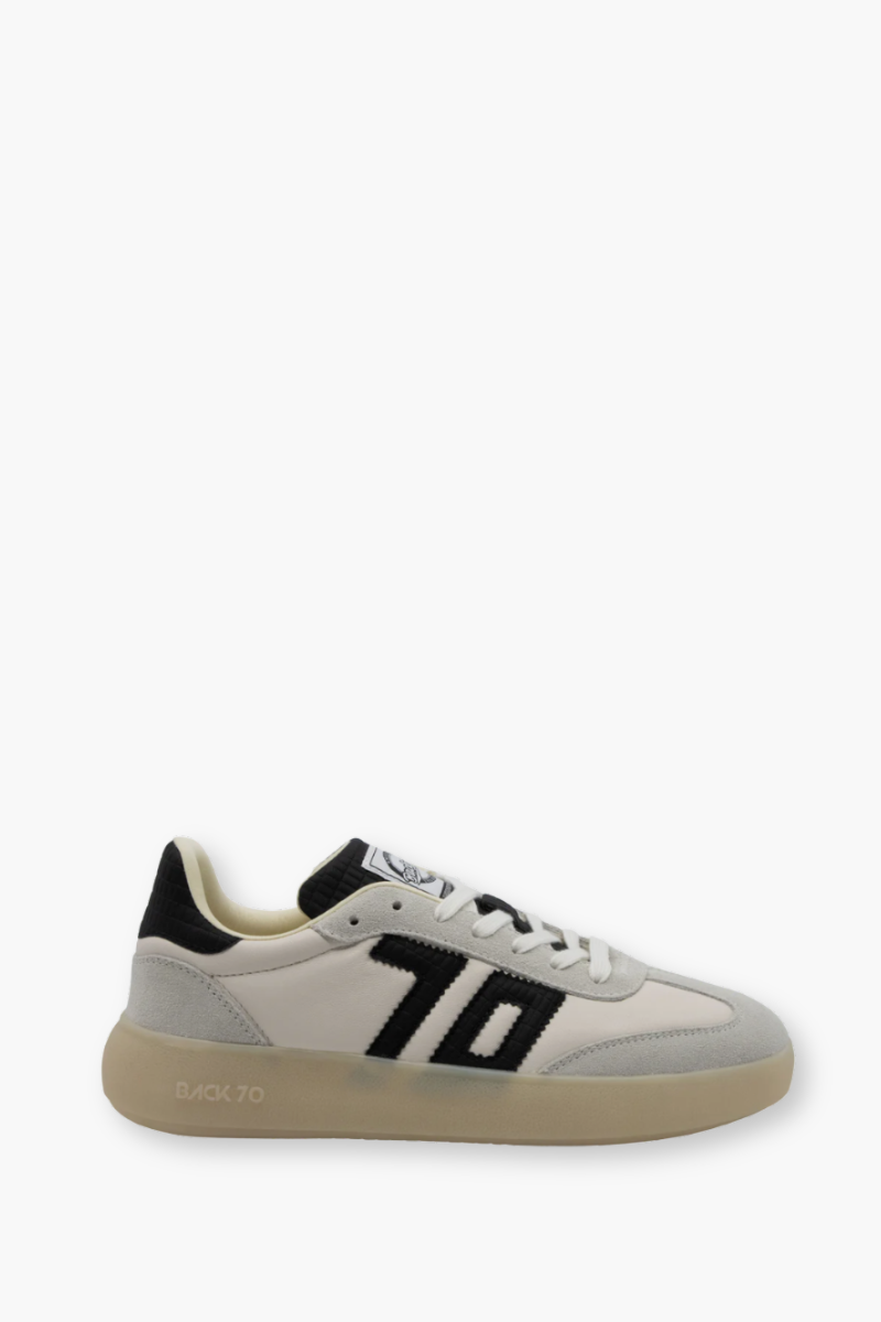Back 70 Streetwear Brooklyn L26 in White Black Sneaker