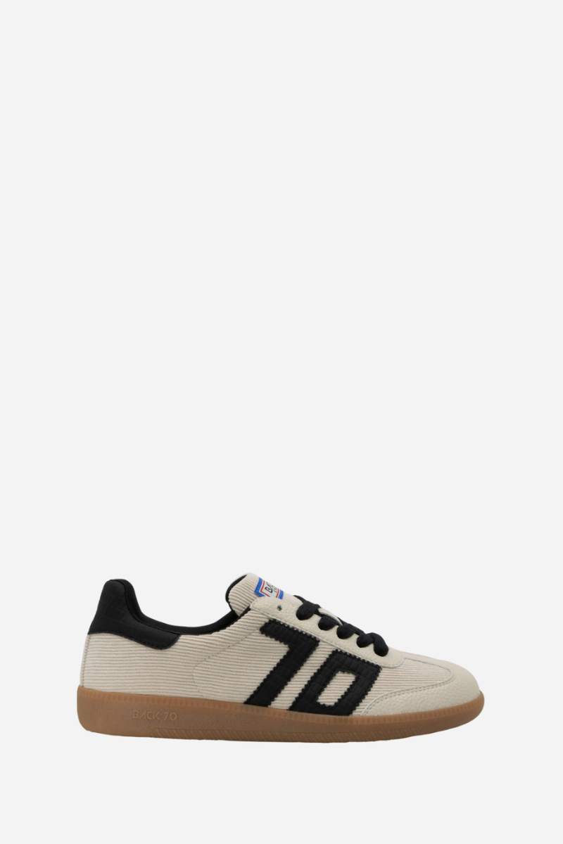 Back 70 Streetwear Cloud Sneakers Cloud Cream Black