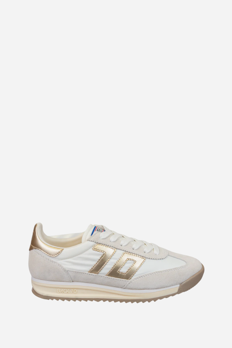 Back 70 Streetwear Barkley Jogger Sneakers Metallic Gold