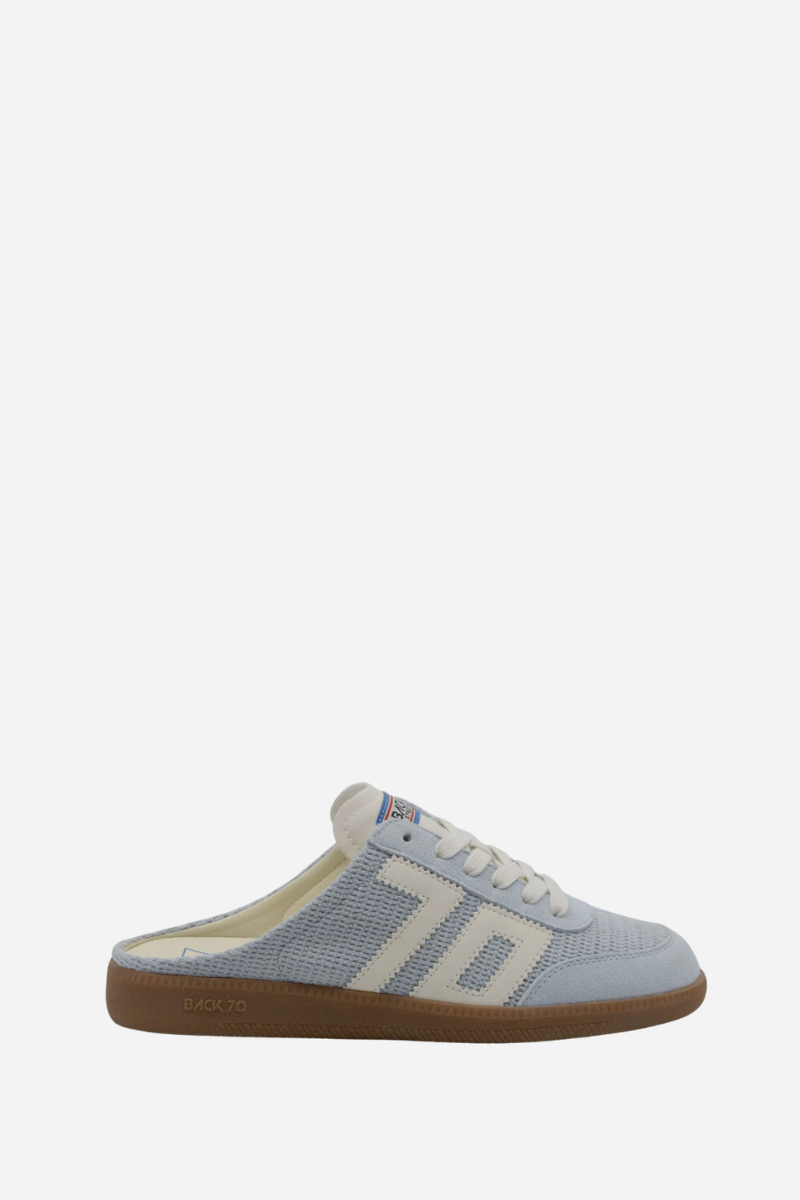 Back 70 Streetwear Easter in Light Sky Backless Sneakers
