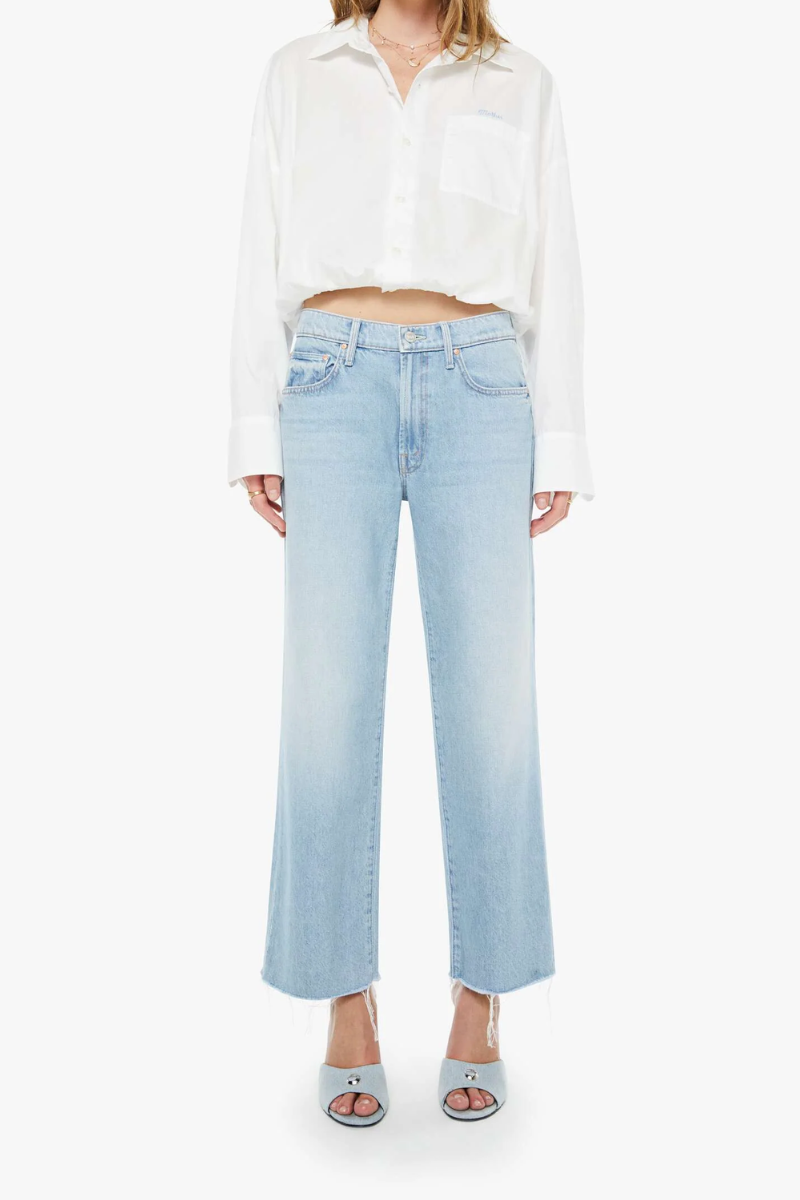 The Mid Rise Rambler Zip Ankle Fray