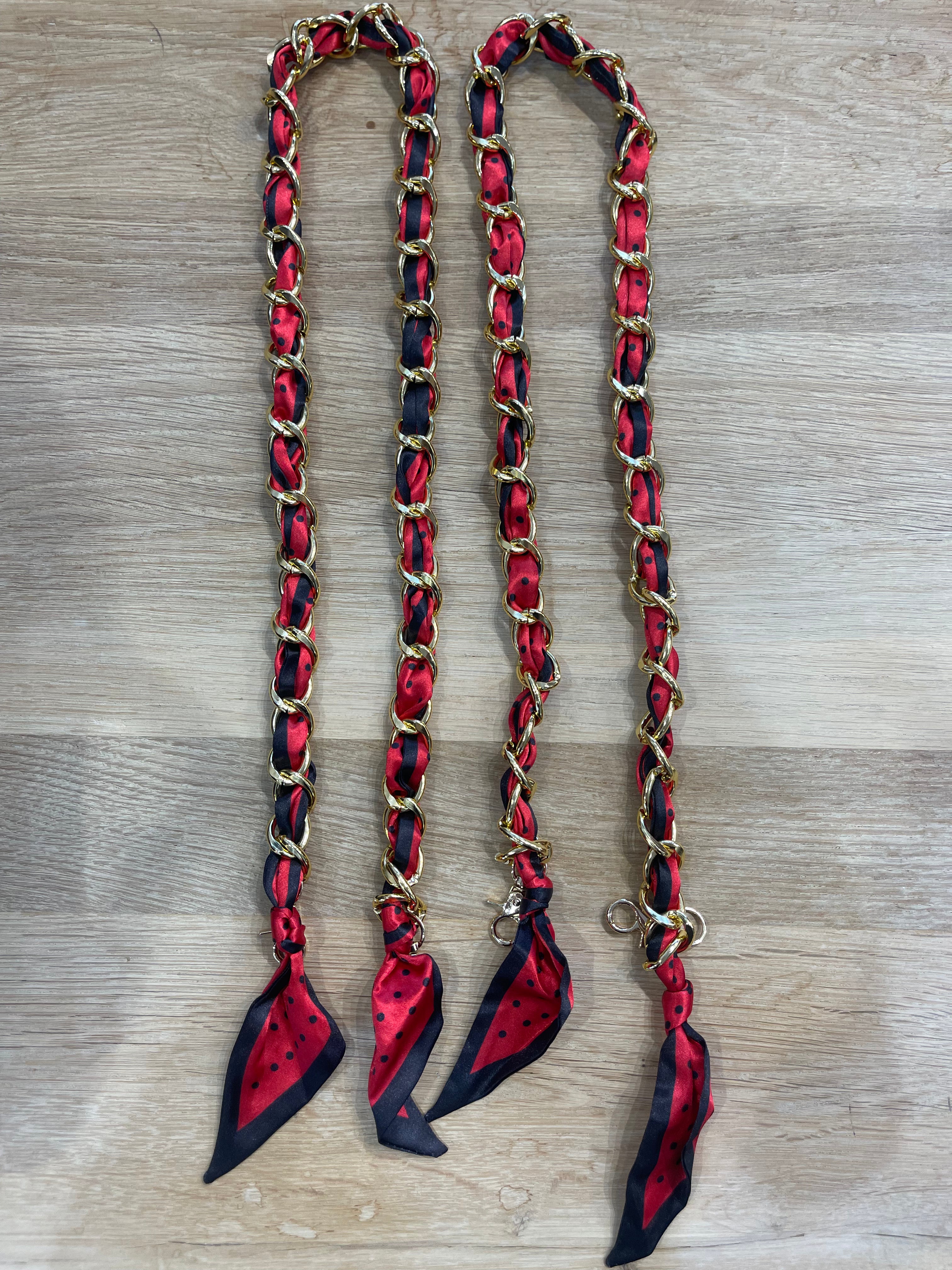 Scarf Chain Gameday Purse Strap