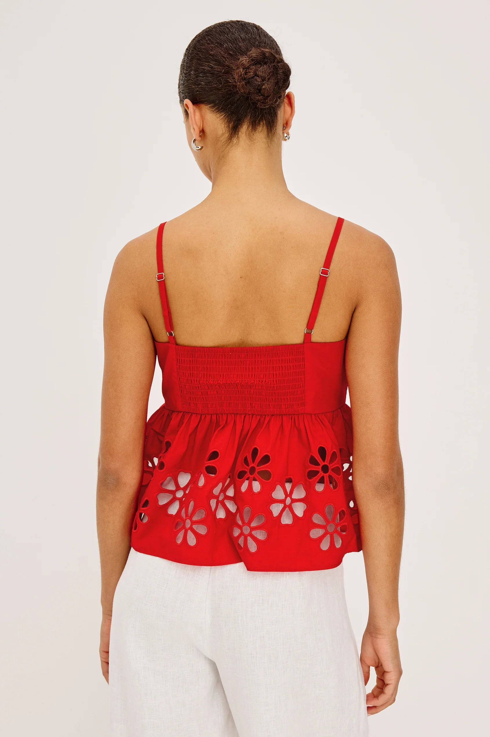 Meru Top Scarlet