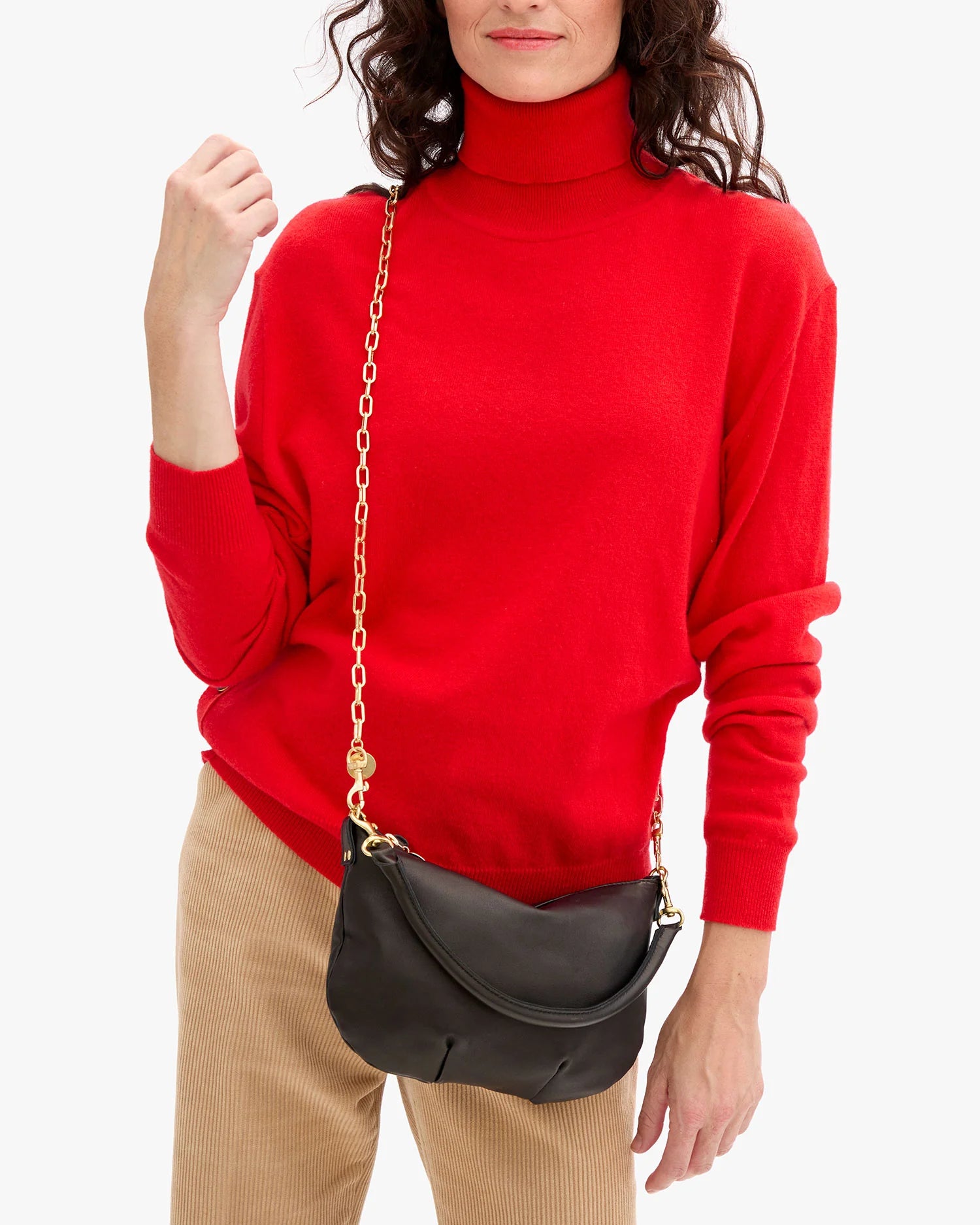 Oval Chain Crossbody Strap