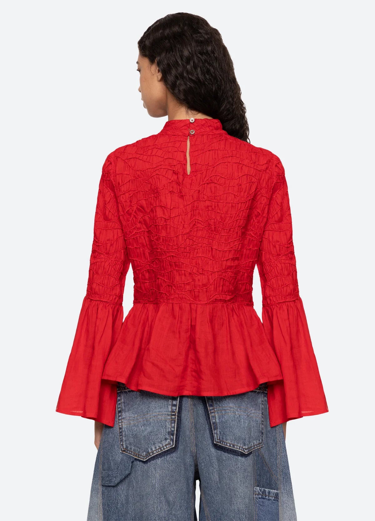 Imogen Solid Long Sleeve Top
