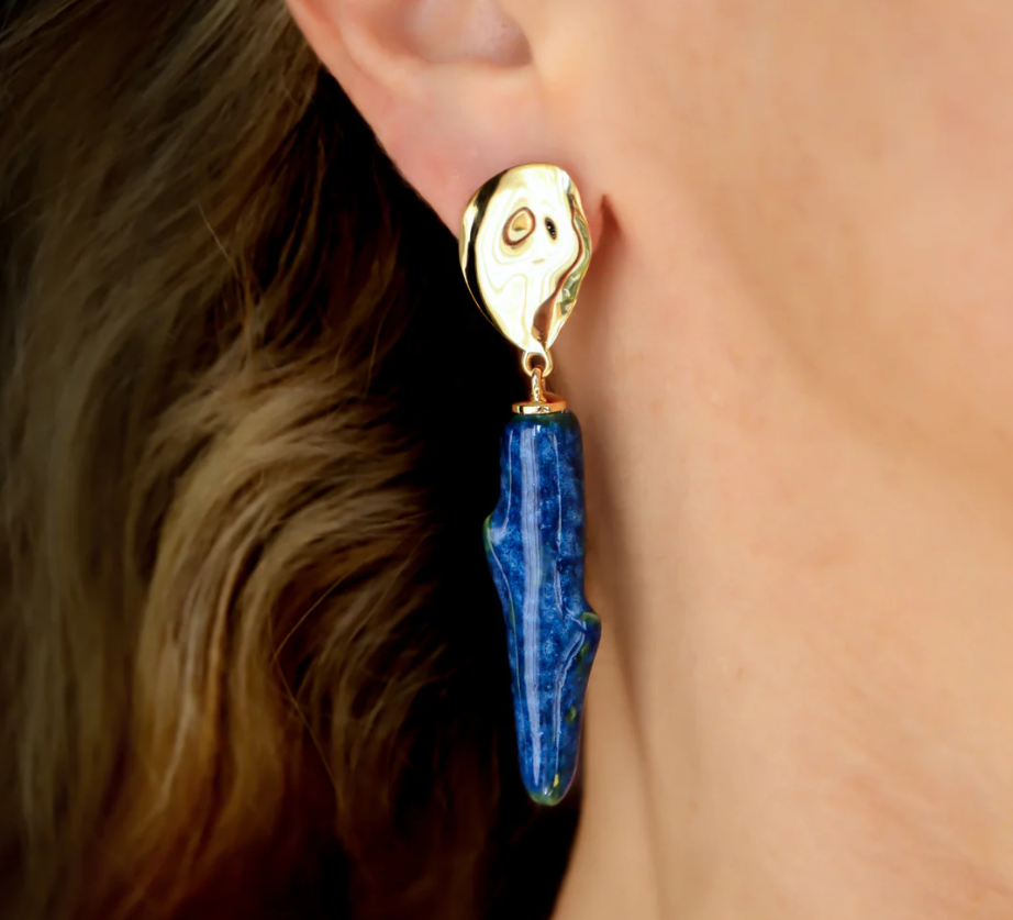 Lake Twig Earrings