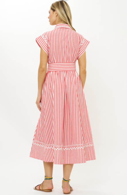 Belted Shirt Dress