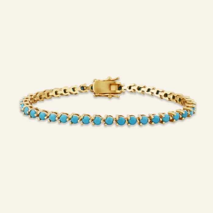 Turquoise Tennis Bracelet