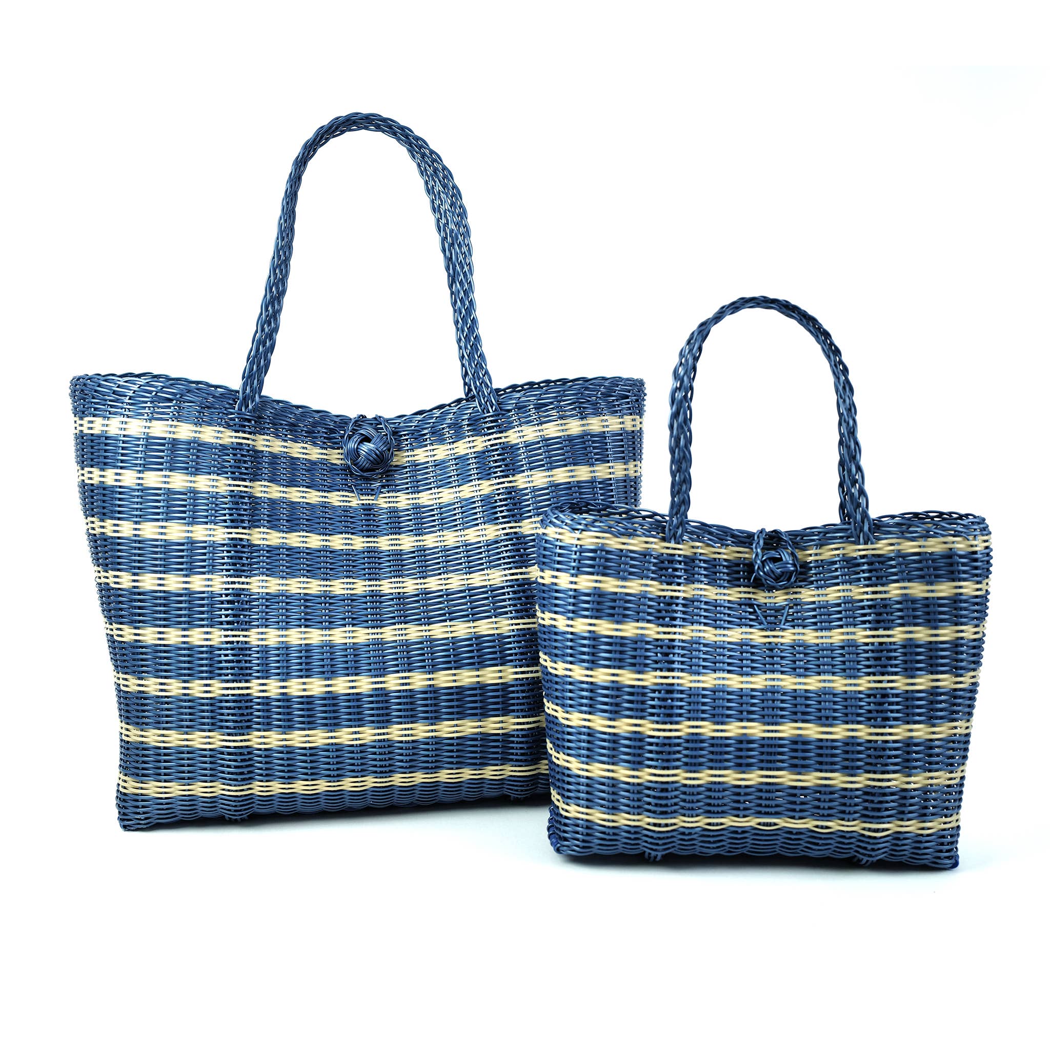Extra Small, Sailor Stripe - Fog Blue