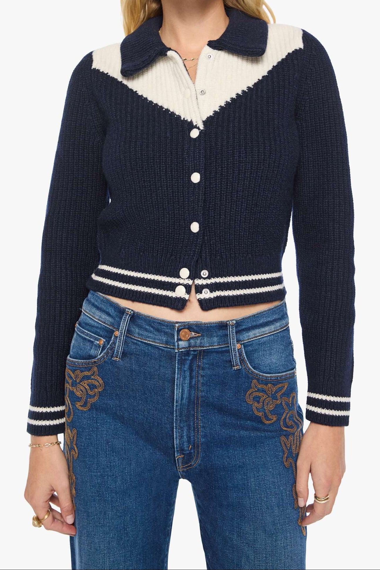 NAVY AND IVORY