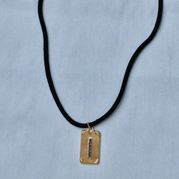 Black Suede Necklace Cord