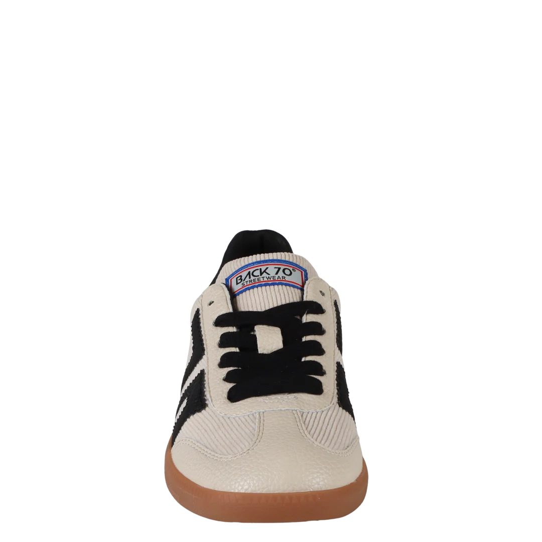 Back 70 Streetwear Cloud Sneakers Cloud Cream Black