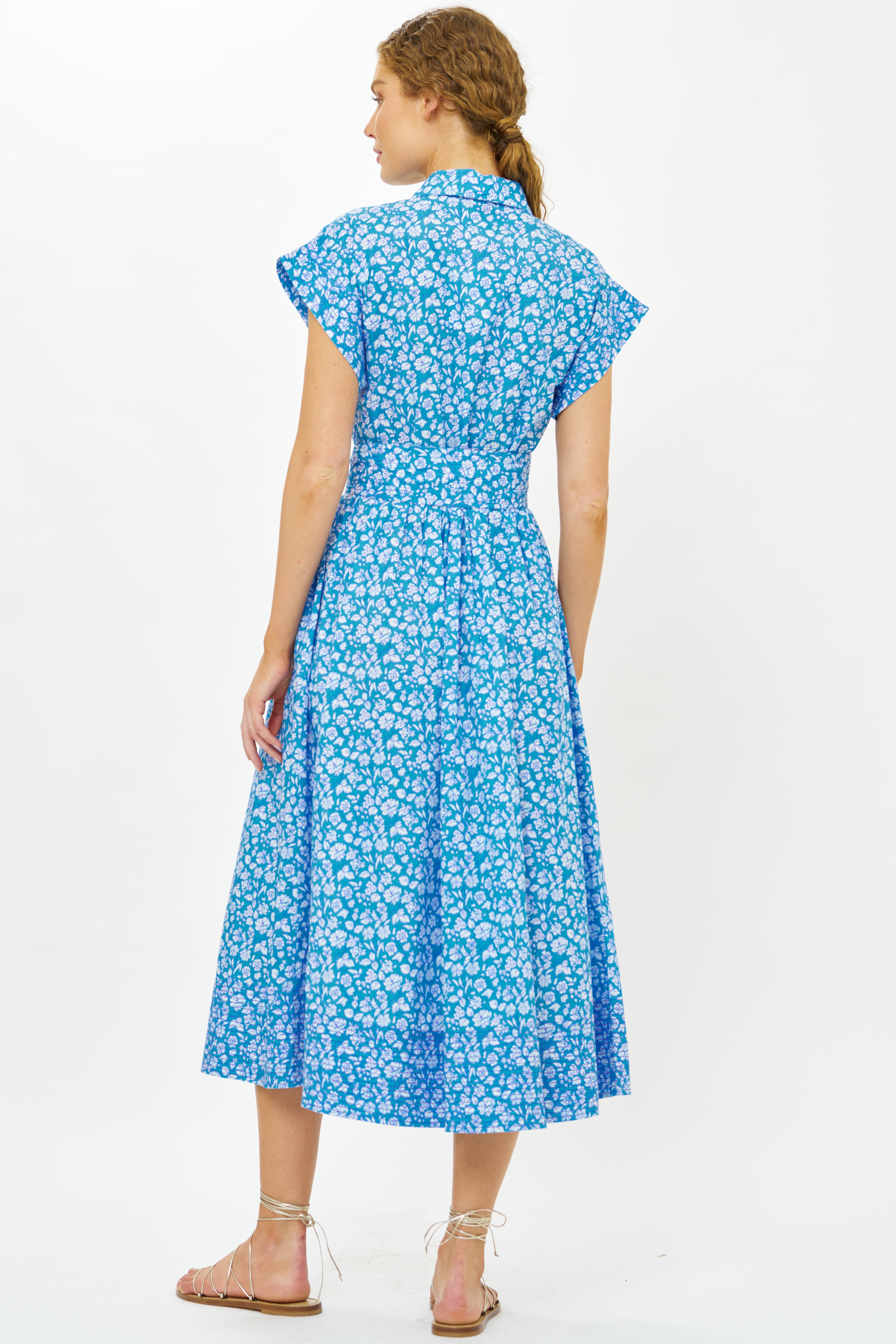 Belted Shirt Dress