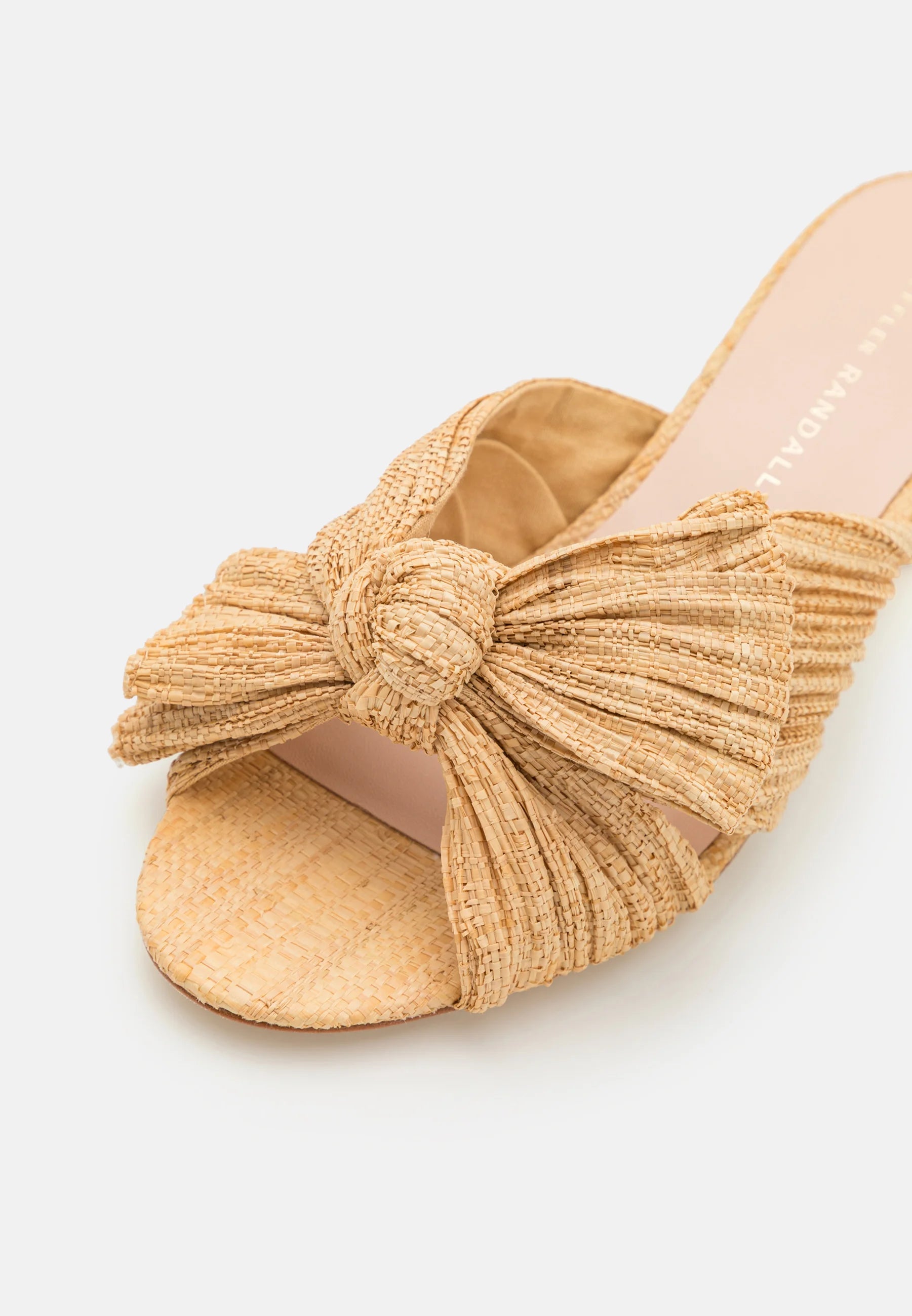 Emilia Pleated Knot Mule