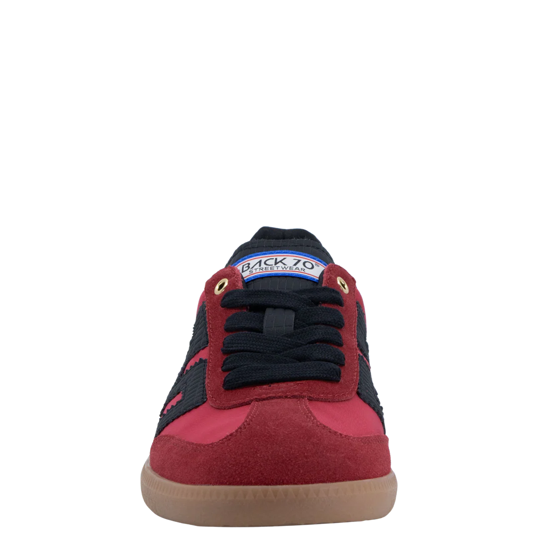 Back 70 Streetwear Ghost Sneaker Red and Black
