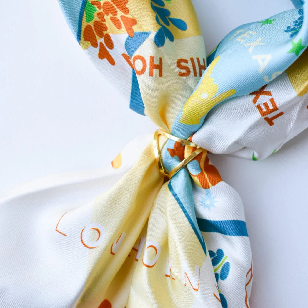 Trio Loop Scarf Ring