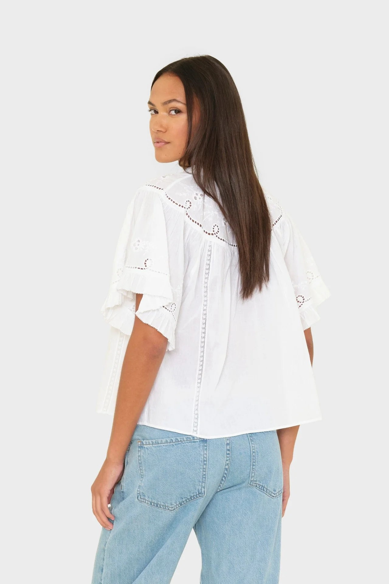 White Mae Shirt