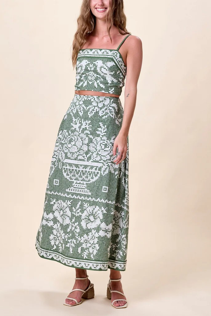 Jasmine Ankle Skirt