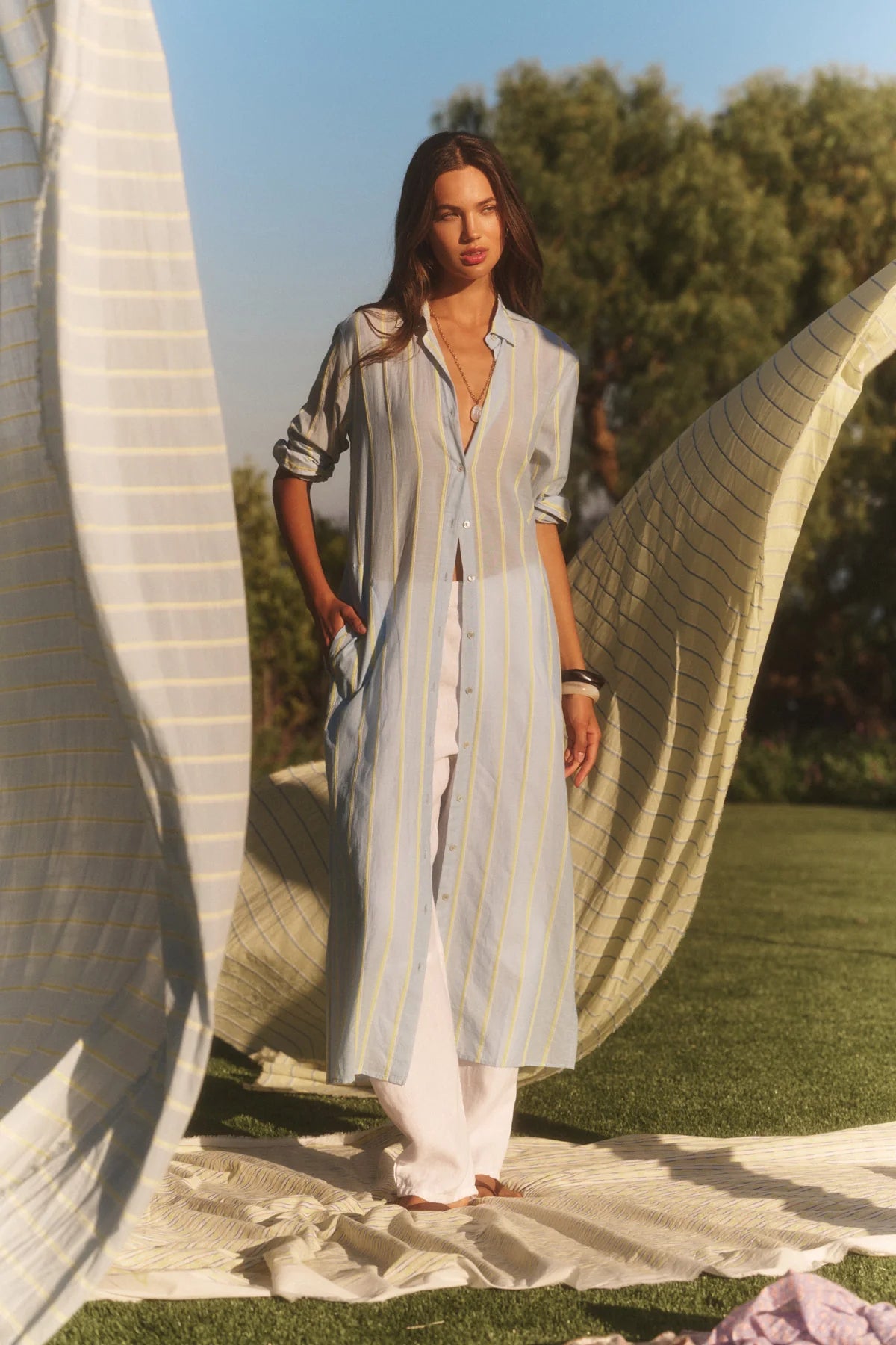 Kimora Dress in Blue