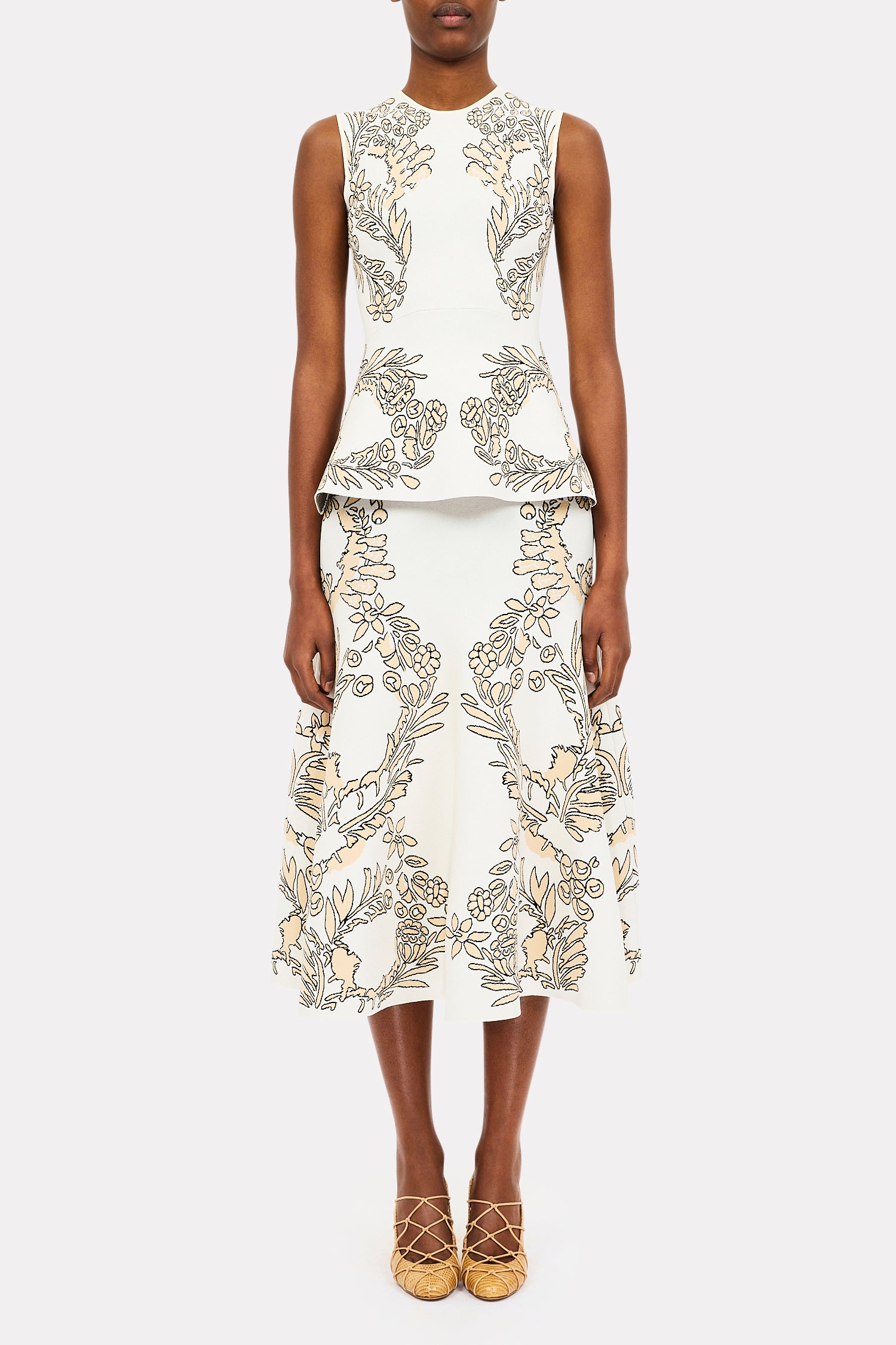 Nadira Jacquard Top