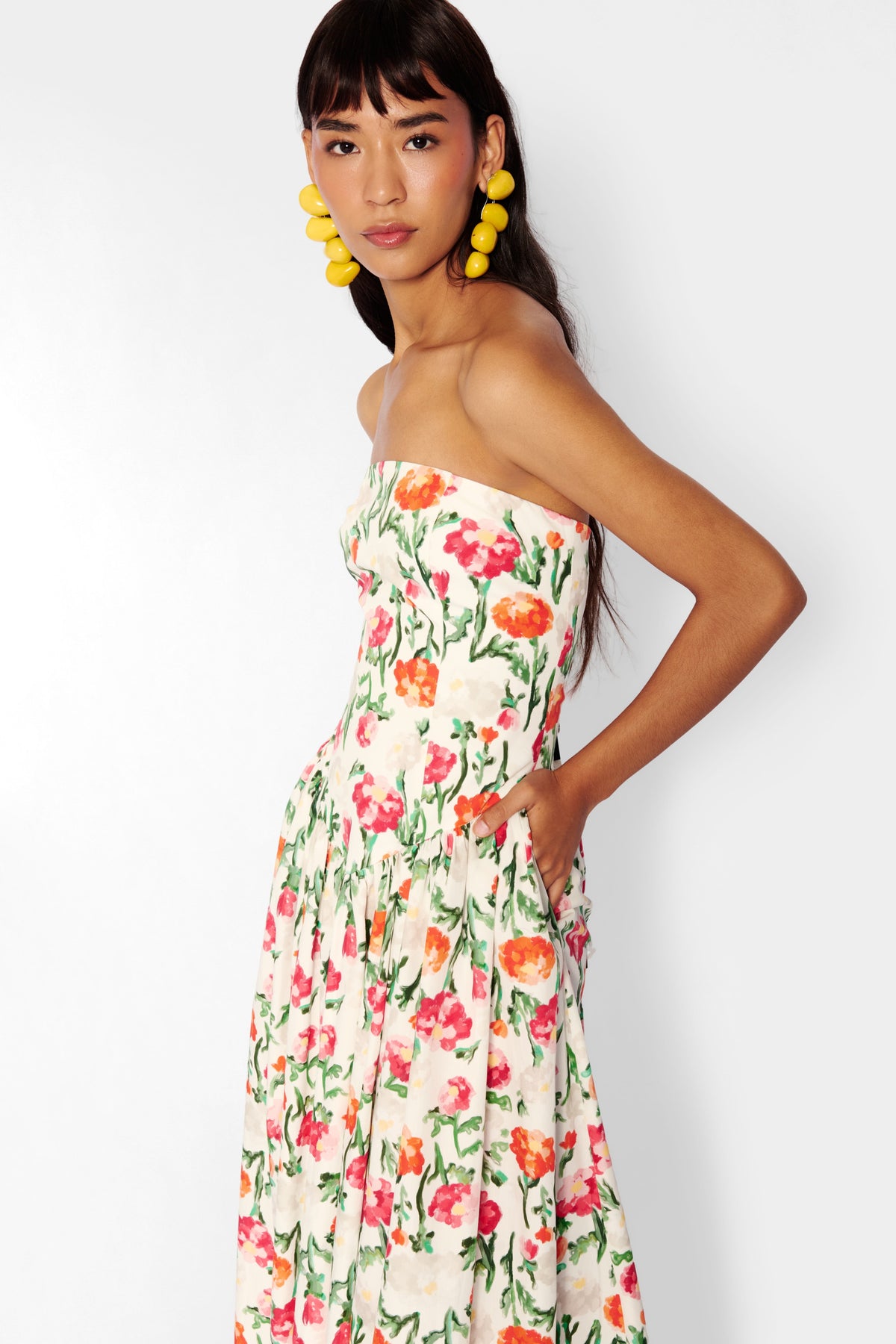 Golondrina Cotton Poplin Dress