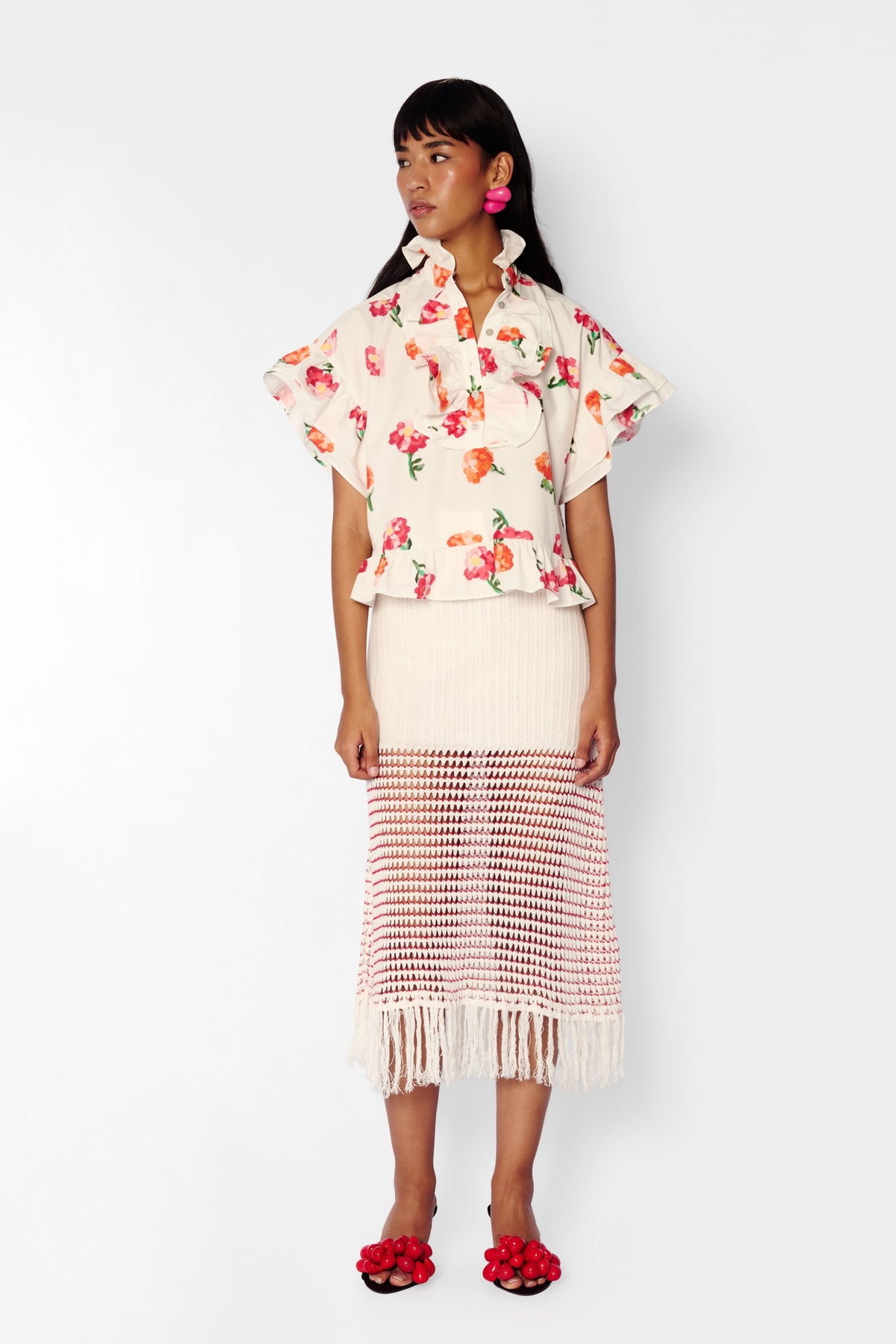 Imelda Cotton Poplin Blouse