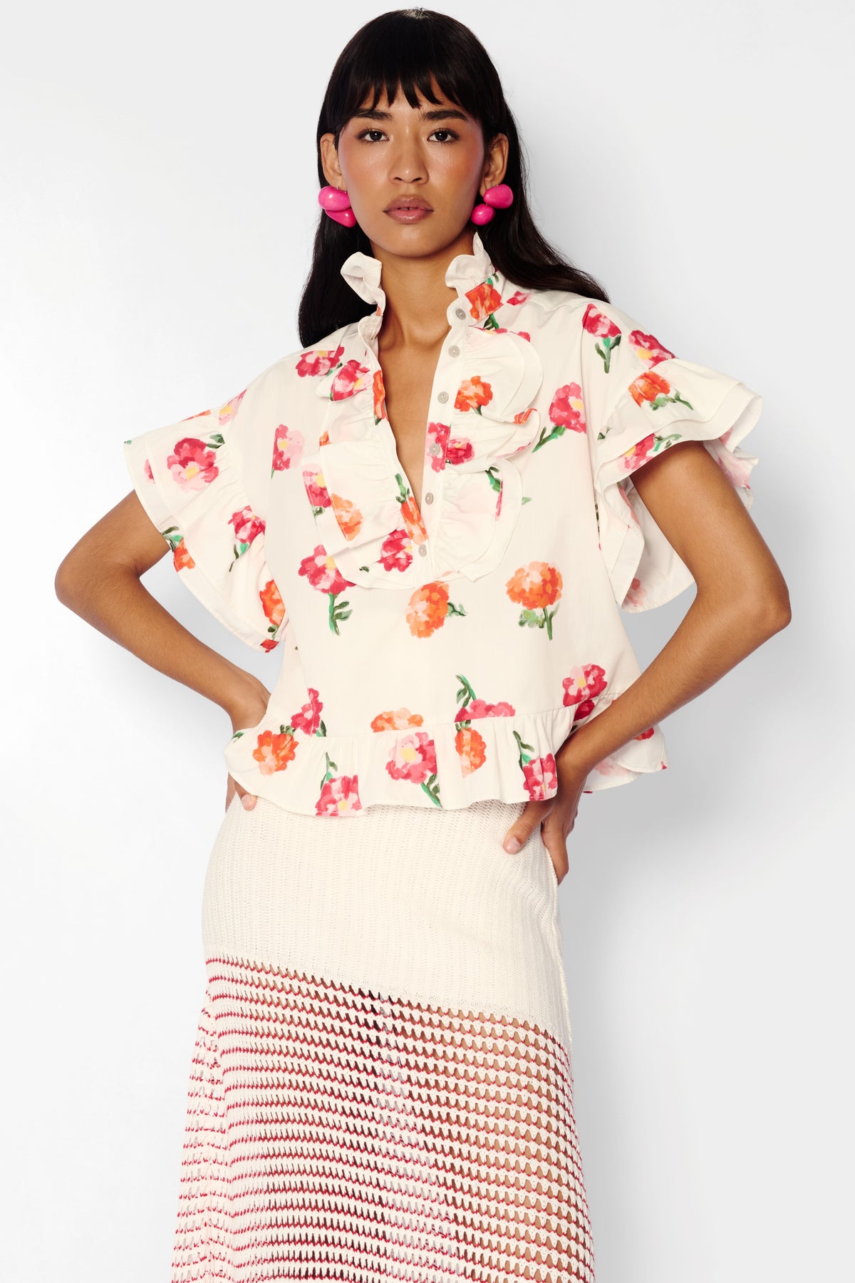 Imelda Cotton Poplin Blouse